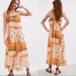 ZARA NWT  paisley mixed print ruffle maxi dress Photo 1