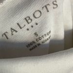 Talbots • Solid White Turtleneck Long Sleeve Blouse Photo 4