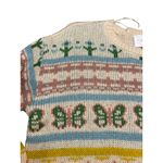 No Comments Plus Sweater Butterflies Flowers Cactus Acrylic Size 3X NWT Photo 2