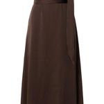 Sachin & Babi Halter Kayla Gown in Brown, Size US 10 Brown Photo 0