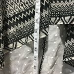 Lane Bryant ‎ Black White Beaded Sheer Geometric Print Cover Up Plus Size 22/28 Photo 5