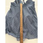 Nicole Miller  1 piece Swimsuit Size Small Blue Crochet Swimdress Festival Photo 9