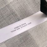 Talbots Wool Blend Buffalo Plaid Jacquard Scarf Wrap Fringe Hem Cottage Preppy Photo 6