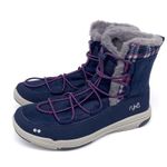 Ryka Aubonne Outdoor Winter Boot Blue Grey Pink 7 Photo 2