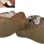 G by Guess Floral Vibrant Glitter Strappy Wedges Platform Shoes - Size 11M Photo 11