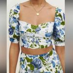 Reformation NWOT  Sunnie Lucca Floral Skirt set Two Piece sz 2 Photo 3