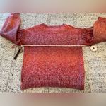 Frye & Co. Women’s Sueded Rosewood Fringe Pullover Pink Sweater Size XS NWT Photo 3