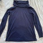 L.L.Bean Never worn:  navy blue turtle neck with 3/4 sleeve Photo 0