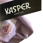 Vintage Kasper‎ Polyester Pantsuit NWT with Scarf Purple Size 12 Photo 6