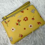 Coach Floral Zip Wristlet Photo 0