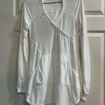 Athleta  Wick It Wader White Hooded Long Sleeve Cover Up - Size XS - VGUC Photo 0