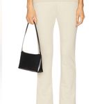 We Wore What  Revolve Cable Knit Foldover Flare Leg Pants CHIC NWT Taupe XS Photo 5