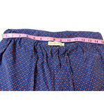 Tory Burch  Talia Silk Pull On Pajama Style Relaxed Pants Blue Red Size 4 Photo 6
