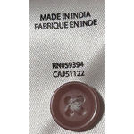 Beach Lunch Lounge Collection Brownish Pink Floral Long‎ Sleeve Button Up Size M Size M Photo 4