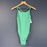 NEW TYR Women's Solid Diamond Controlfit Swimsuit Latigo Bay Size XL (36) Green Photo 4