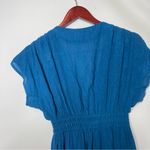 HATCH The Carolina Dress in Teal Blue sz 0 US XS Photo 3