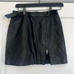 Free People Leather Mini Skirt Photo 0
