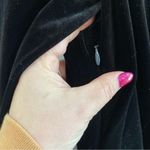 Alex Marie Nikki Stretch Velvet Surplice V Neck Long Sleeve Ruched Dress Sz 4P Photo 5