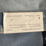 American Eagle  SZ 8 X-Long Super Hi-Rise Jegging Jeans Distressed Stretch Zip Photo 10