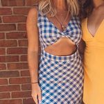 These Three Boutique Checkered Gingham Dress Photo 3