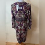Chico's Chico’s Medallion Geometric Long Sleeve Sheath Dress NEW 1 / US8-10 Photo 5