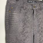 Celebrity Pink  Skinny Jeans Snakeskin Black 5 Photo 1