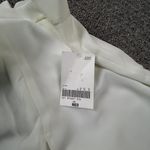 Metaphor NWT ‎ Ivory Layered Flowy Beach Cruise Dress Pants Med Wide Leg Comfort Photo 5