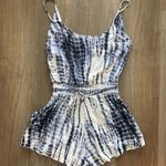 Lucy Love Blue Tie dye romper Photo 2