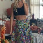 Floral Mid Length Skirt Multi Photo 0