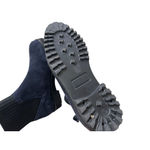 ANDRE ASSOUS Navy Blue Suede Ankle Boots Size 6 Photo 2