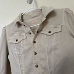 Mother the puffy bruiser ivory denim mini dress second chance White Size XS Photo 6