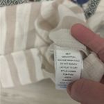 L LOVE  Medium Linen Like Boho Style Shirt with Embroidered detail, Flowy Photo 2