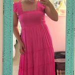 Skies Are Blue Pink Boutique Dress () Photo 0