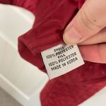 Talbots Vintage‎  women’s red polka dotted collared full zip padded jacket XL Photo 6