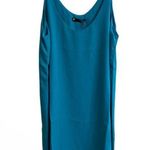 Krisa NWT  Teal Strappy Mini Dress Size Small Photo 0