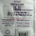 Empetua All Day Every Day Scoop Neck Compression Adjustable Cami Beige XL New Tan Photo 7