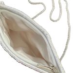 American Flag Sequin Beaded Bag Zip Coin Purse Tassel USA Fourth of July NWT Blue Photo 2