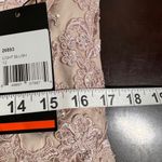 La Femme NWT  Light Blush Lace Embellished  Gown Formal Dress Mother of Bride Photo 9