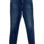 AGOLDE Roxanne Skinny Silver Toned Studded Jeans Photo 0