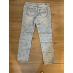 Levi's Liverpool Cami Crop Floral Striped Skinny Size 8/27” inseam Photo 1