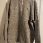 Teddy the Dog Gray Grey 1/4 Zip Long Sleeve Sweater Size XXL Photo 0