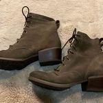 Timberland  Lace Up Boots Size 10 Womens Sutherland Bay Mid Olive Boot Ankle Heel Photo 3