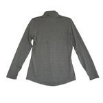 REI Half Zip Base Layer Top Women M Mini Stripe Comfort Outdoor Casual Athletic Gray Size M Photo 3