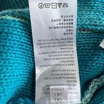 Free People  Summertime Blues Knit Drawstring Shorts in Blue Butterfly Combo NWT Photo 4