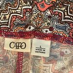 Cato  Multicolor paisley Wide Leg Pants palazzo pants woman’s large Photo 4