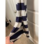 Charming Charlie Maxi Dress Blue Write Striped Small Sleeveless Womens S Spring Photo 3