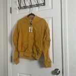 Outer Edge  Mudd Yellow Bomber Jacket size medium women Photo 1