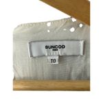 SUNCOO Paris Black & White Sleeveless V Photo 7