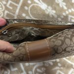 Coach  Brown Monogram Fold Over Wallet - 3 Bill Pocket, Zip Pocket, 12 Card Slots Photo 6