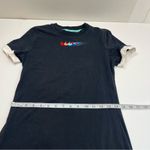 Nike Fitted Womens Black Dress Swoosh SZ Medium Tight Fit Athleisure Streetwear Photo 9